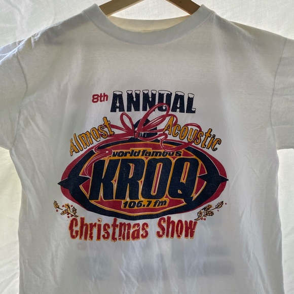 Sold • KROQ Almost Acoustic XMAS Vintage 90s LS T-shirt - Picture 3 of 5